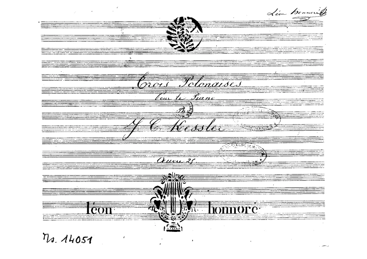 3 Polonaises pour le piano - Page 1