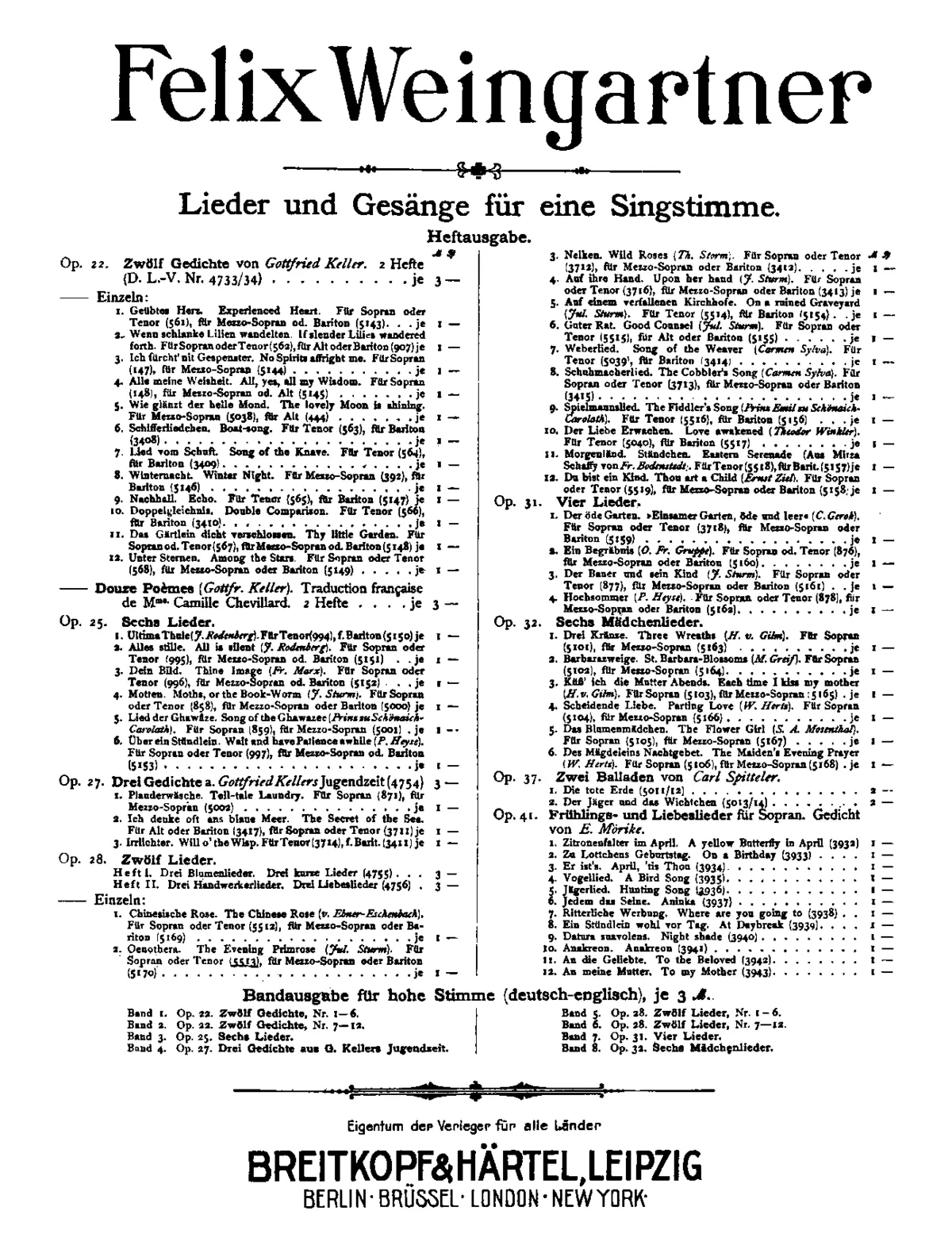 12 Lieder - Page 1