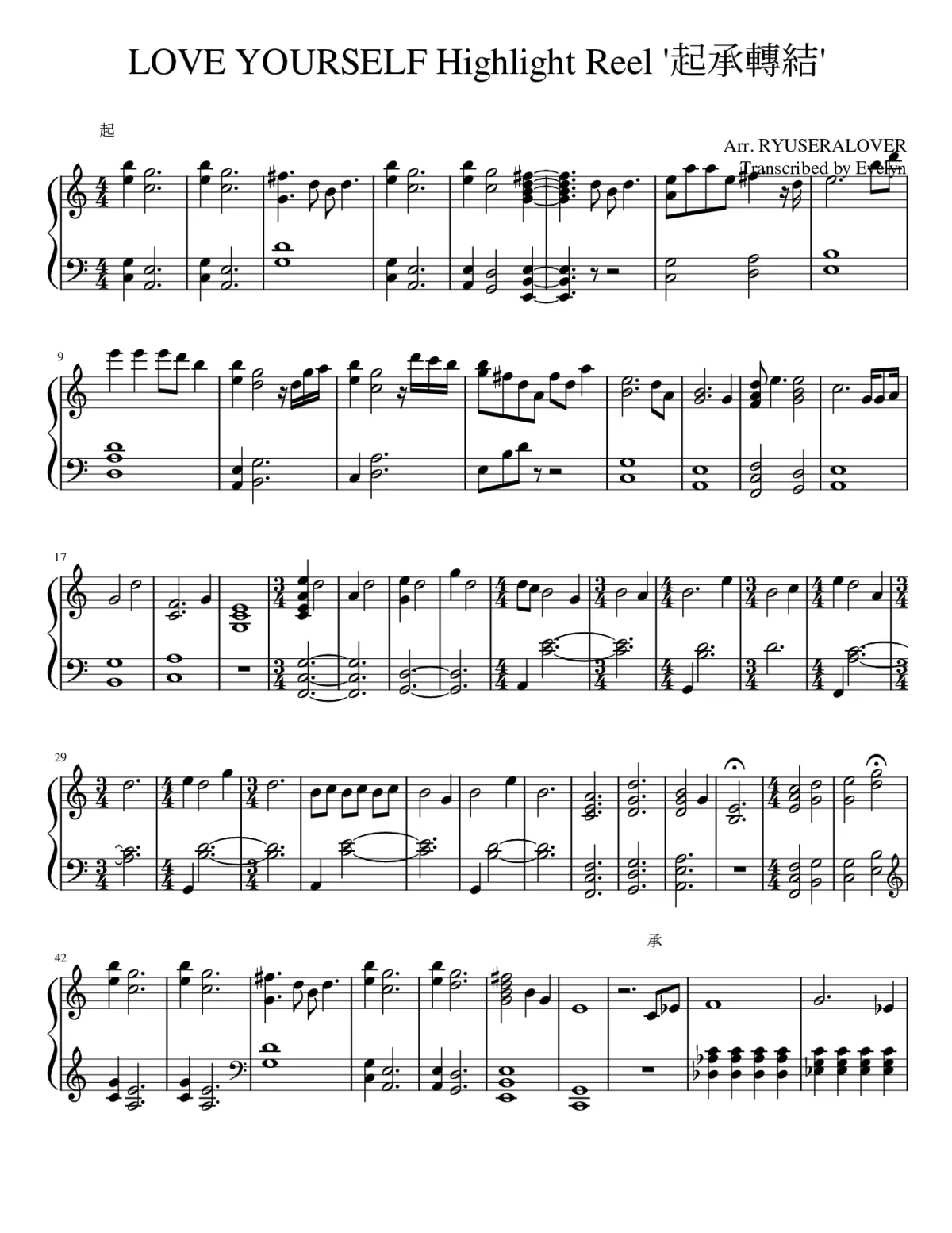 LOVE YOURSELF Highlight Reel 'èµ' - Page 1