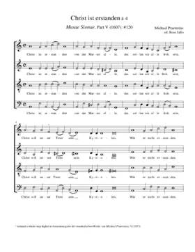 Christ ist erstanden a 4