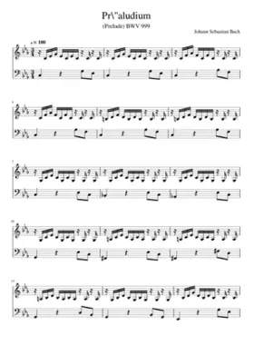 Prelude and Fugue in E minor BWV 855