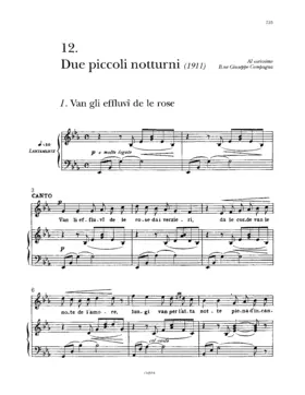 Due piccoli notturni