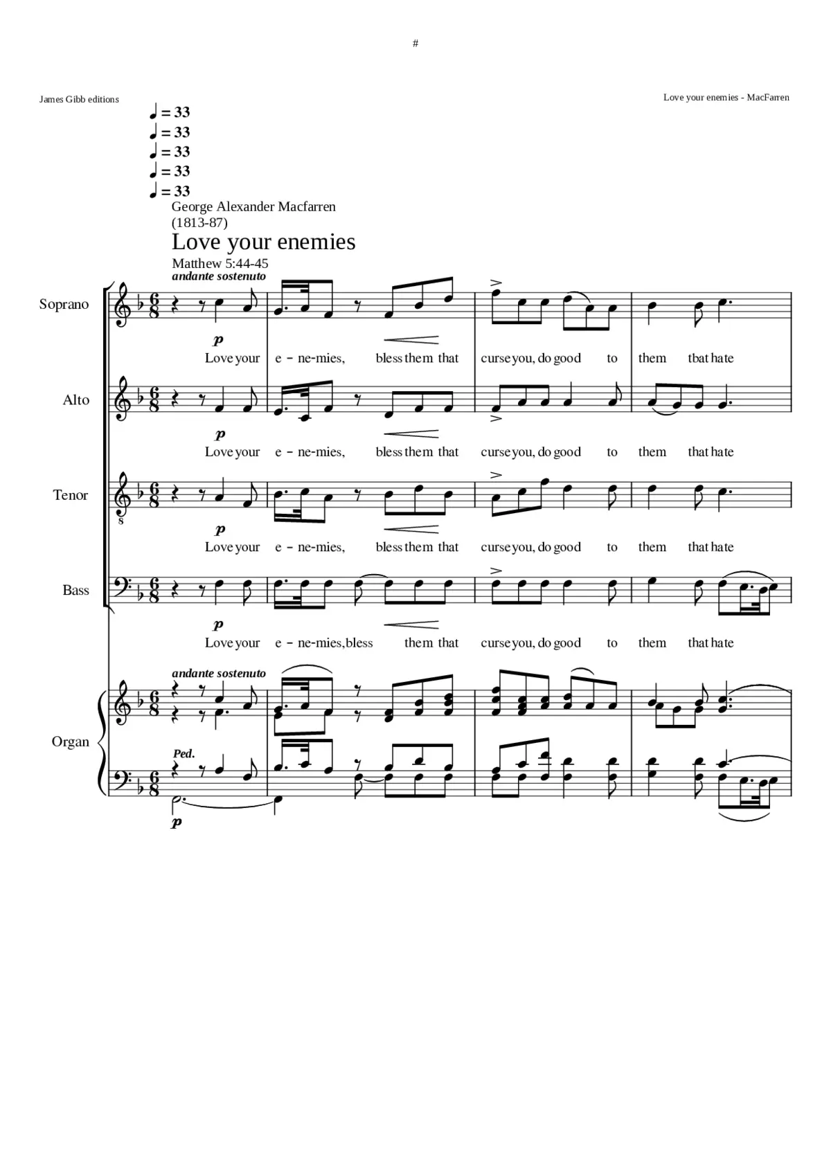 Love your enemies - Page 1