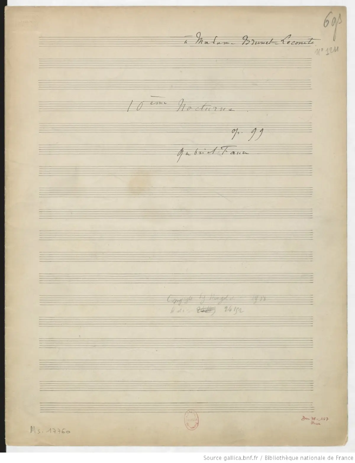 Nocturne No.10 - Page 1