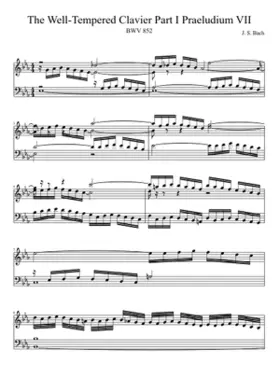 Prelude and Fugue in E-flat major BWV 852