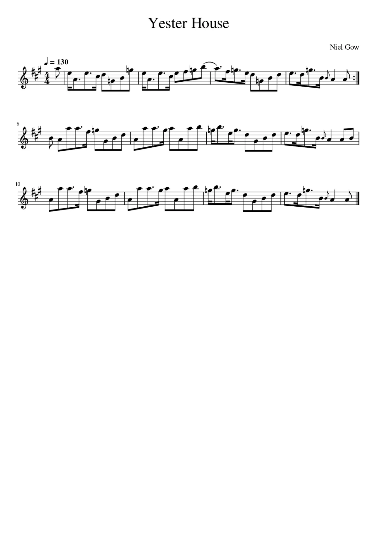 Yester House - Page 1