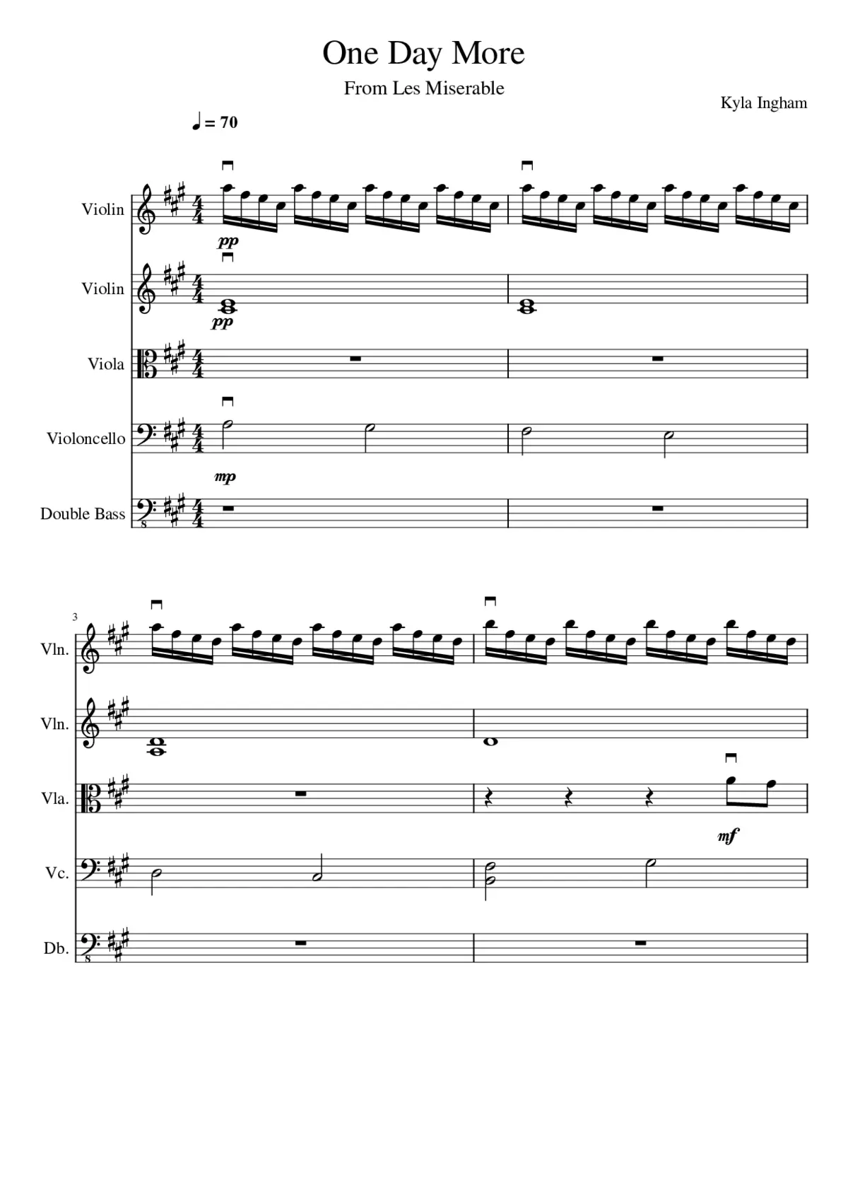 One Day More - Page 1