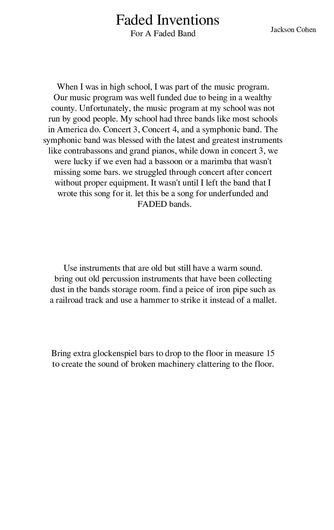 Faded Inventions - Page 1