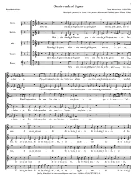 Grazie renda al Signor