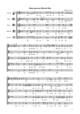 Alma parens dilecta Deo