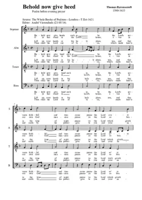 Behold now give heed