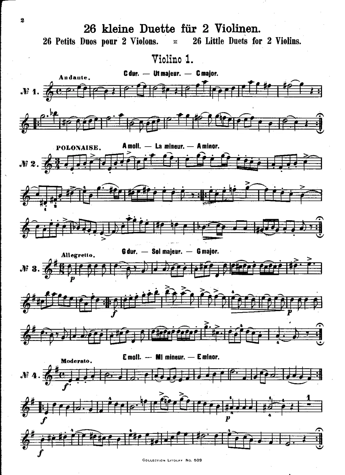 26 Petits Duos - Page 1