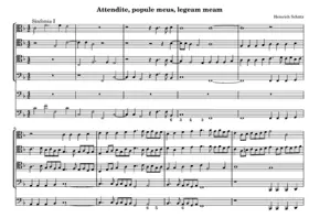 Attendite popule meus legem meam