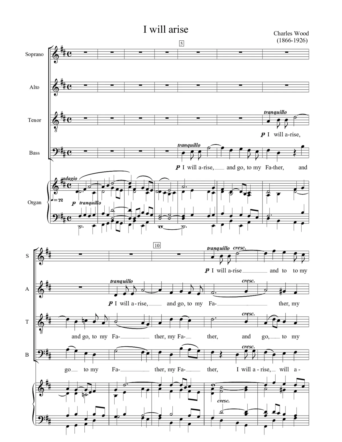 I will arise - Page 1