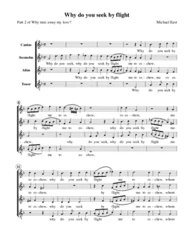 Why do you seek by flight?