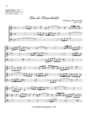 Trio de Frescobaldi (ms. Bauyn)