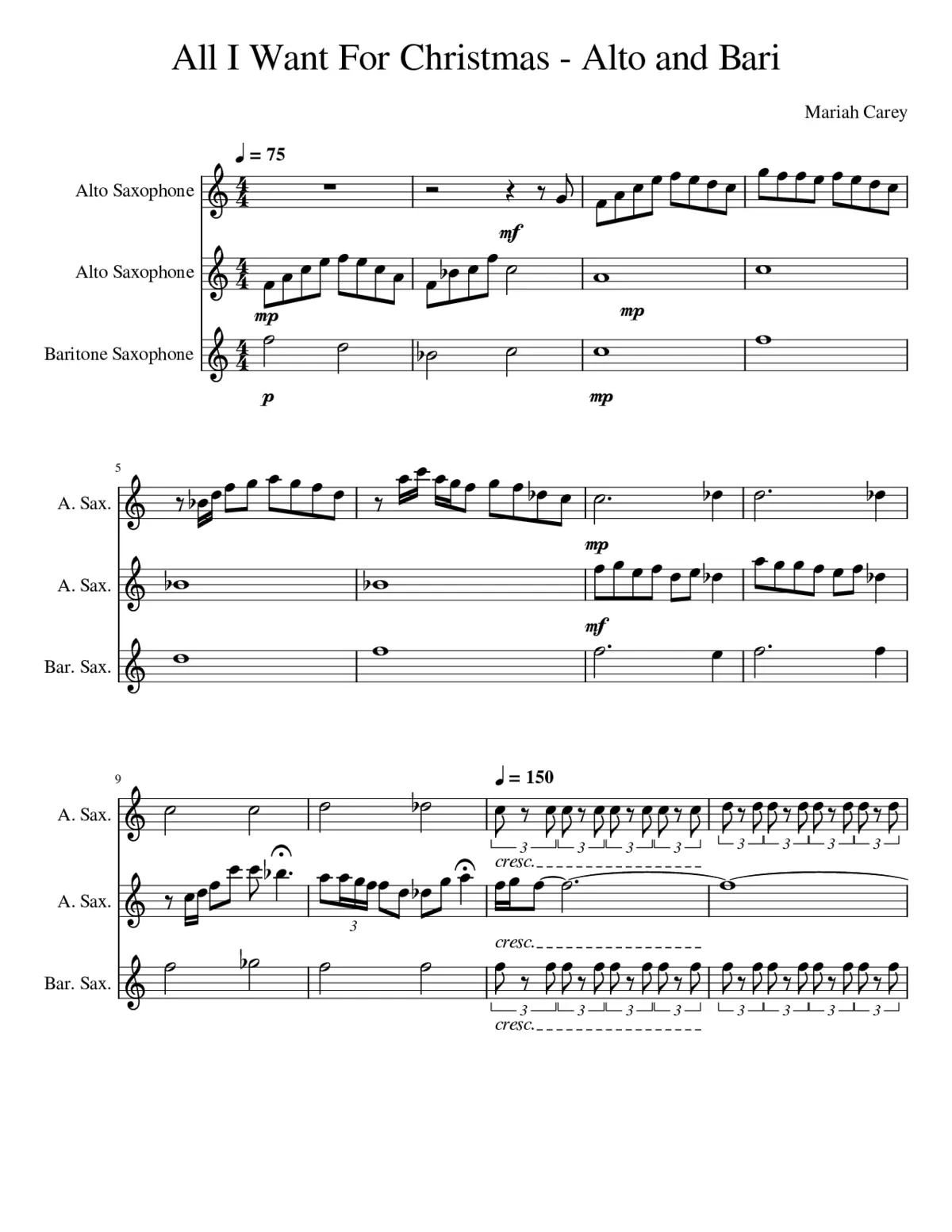 all i want for christmas is you - Page 1