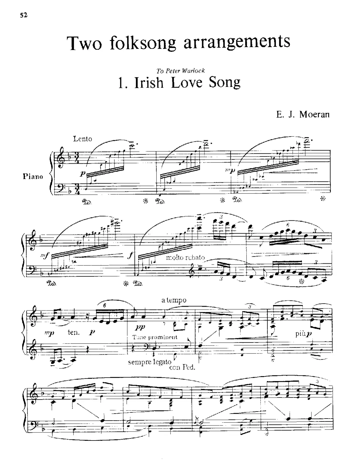 2 Folksong Arrangements - Page 1