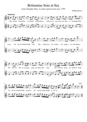 Brittannias Sons at Sea