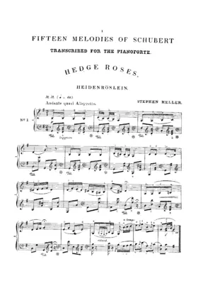 15 Melodies of Schubert