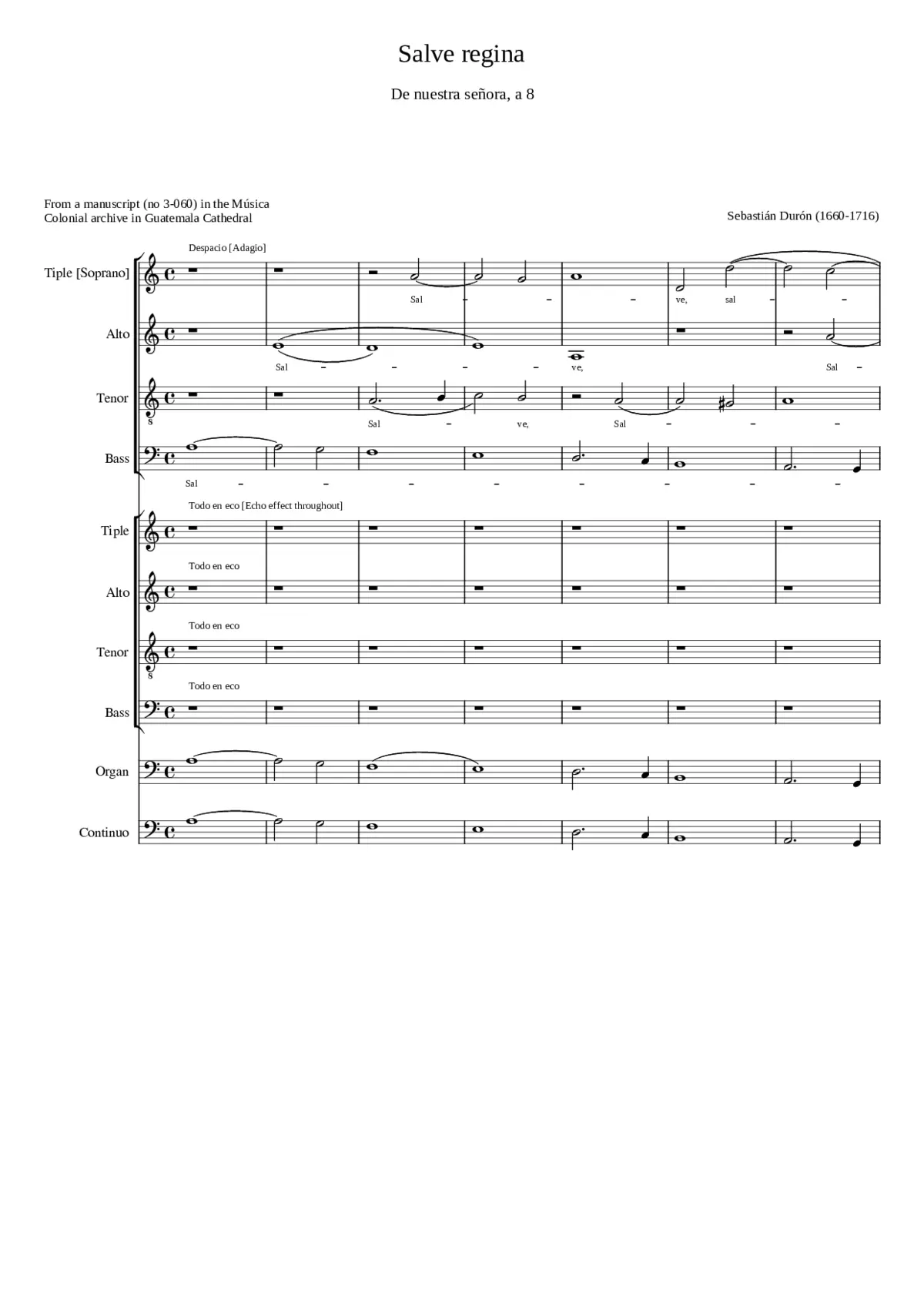 Salve regina - Page 1