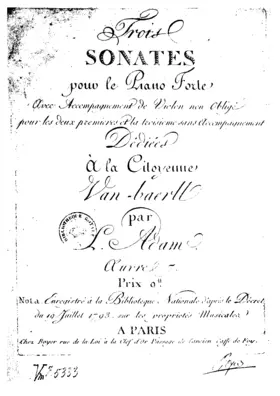 3 Piano Sonatas