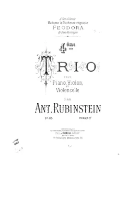 Piano Trio No.4