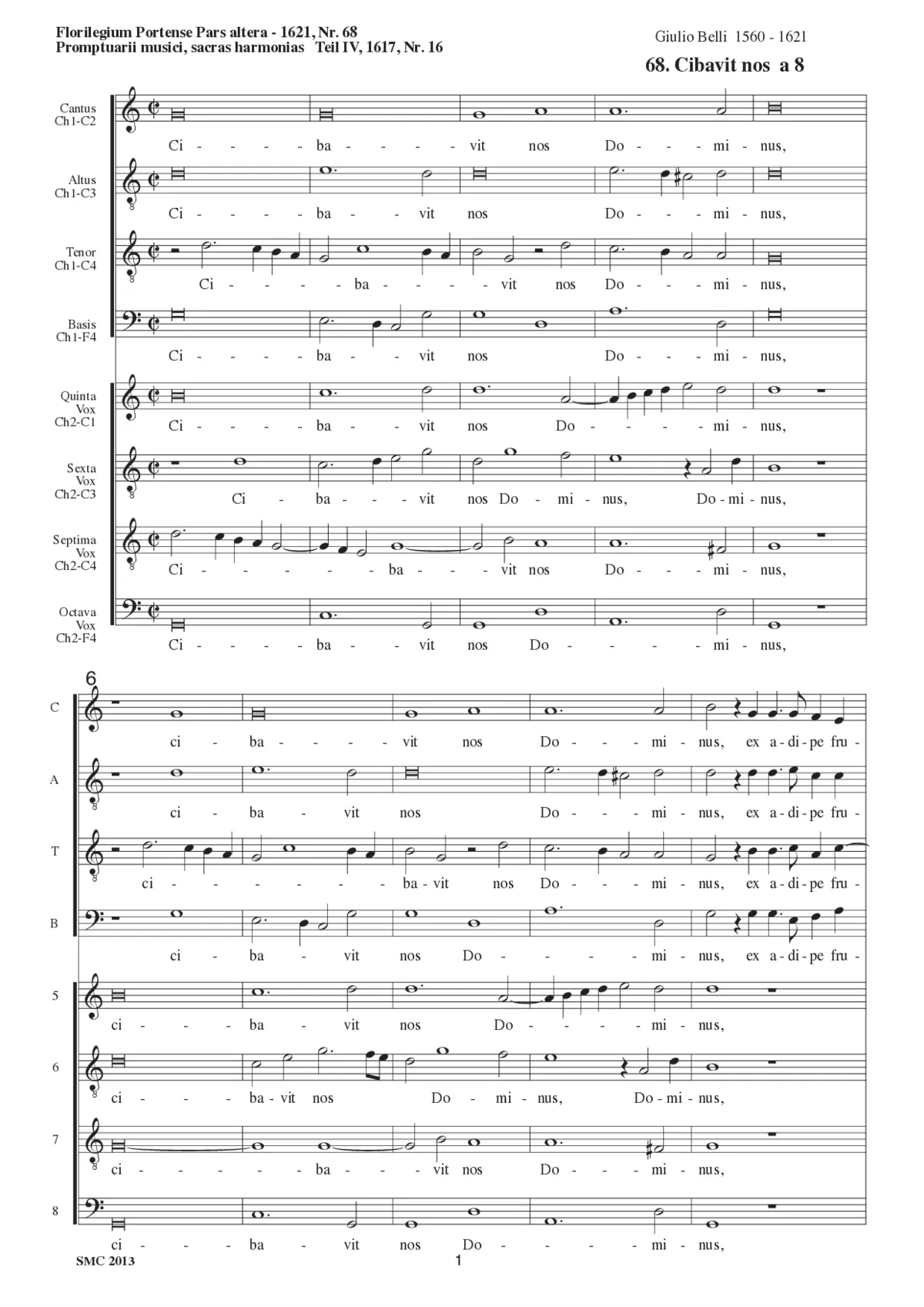 Cibavit nos - Page 1
