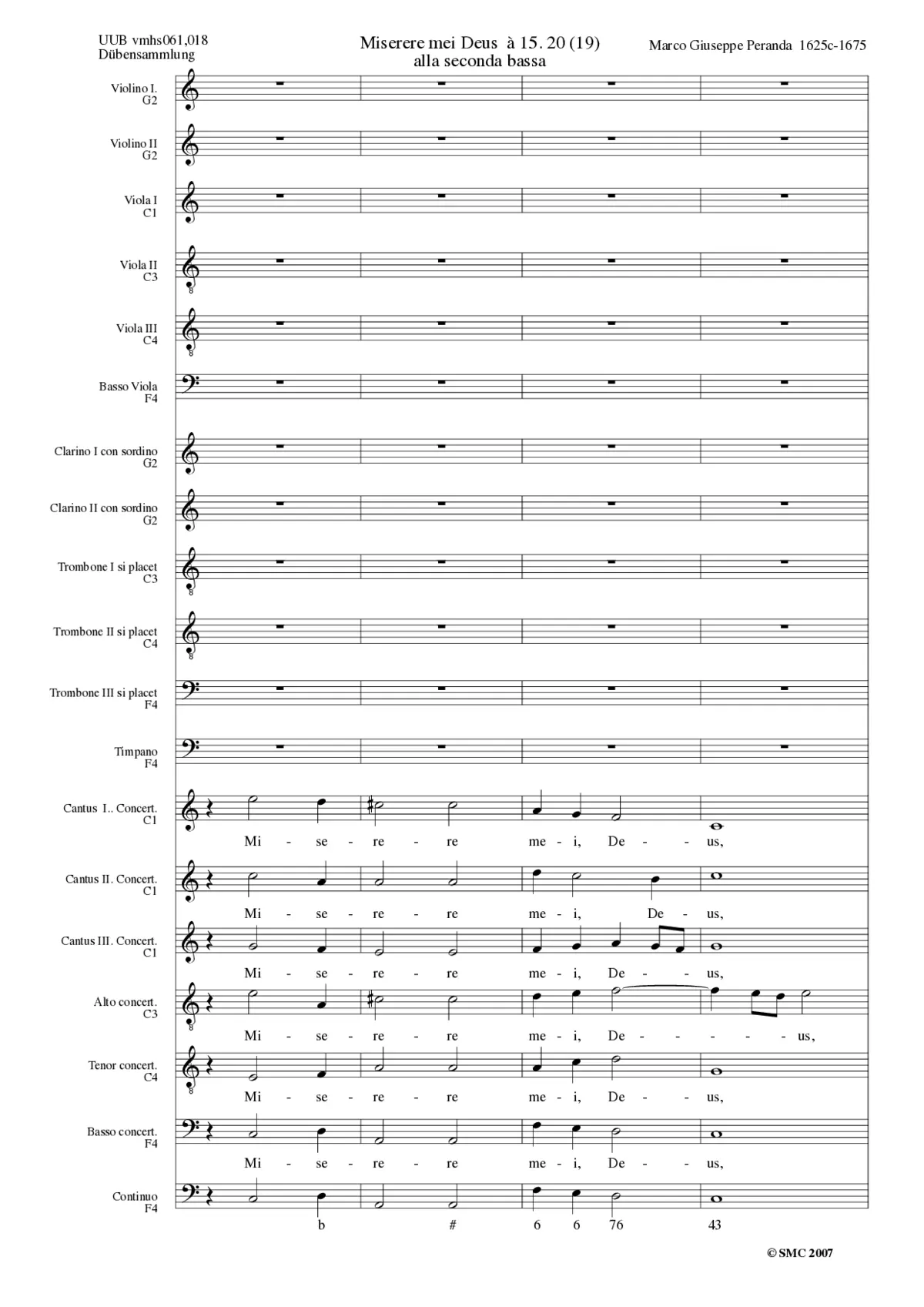 Miserere mei Deus - Page 1