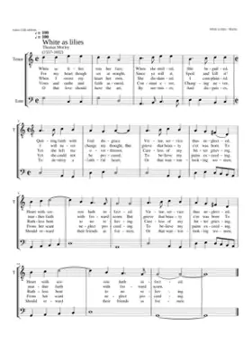 White as lilies was her face