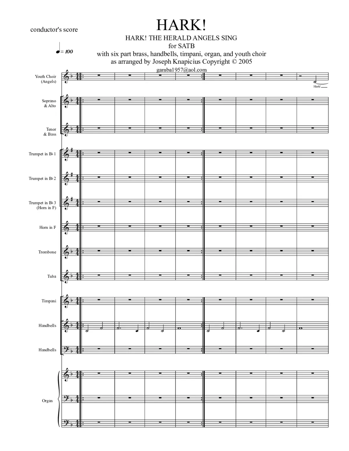 Hark! the herald angels sing - Page 1