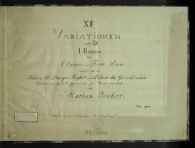 12 Variations and a Rondo, Op.6