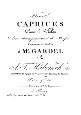 3 Caprices for Violin