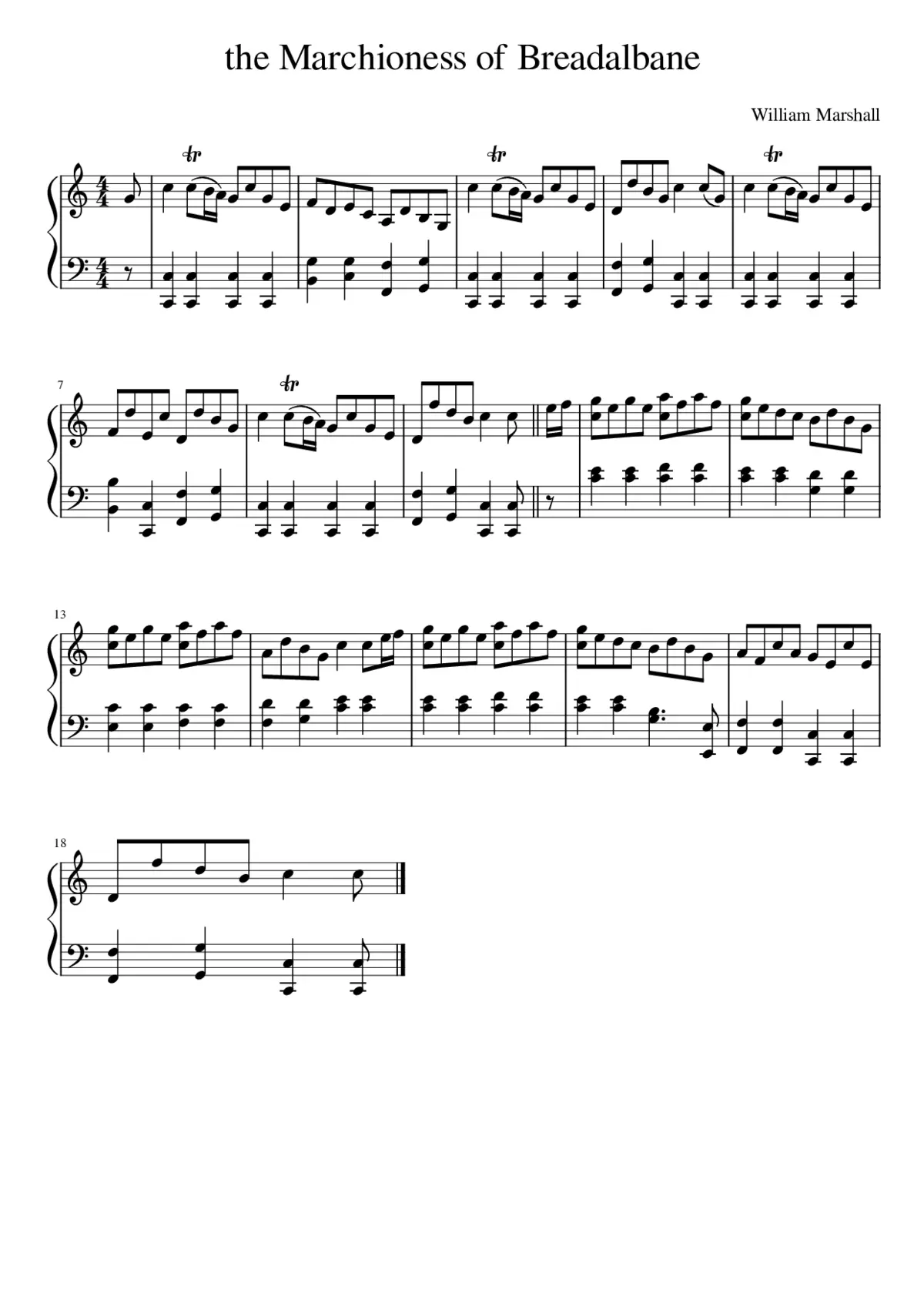 the Marchioness of Breadalbane - Page 1