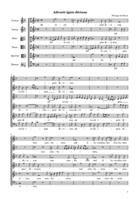 Advenit ignis divinus