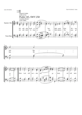 Ich will sehr hoch erhöhen dich SWV 250