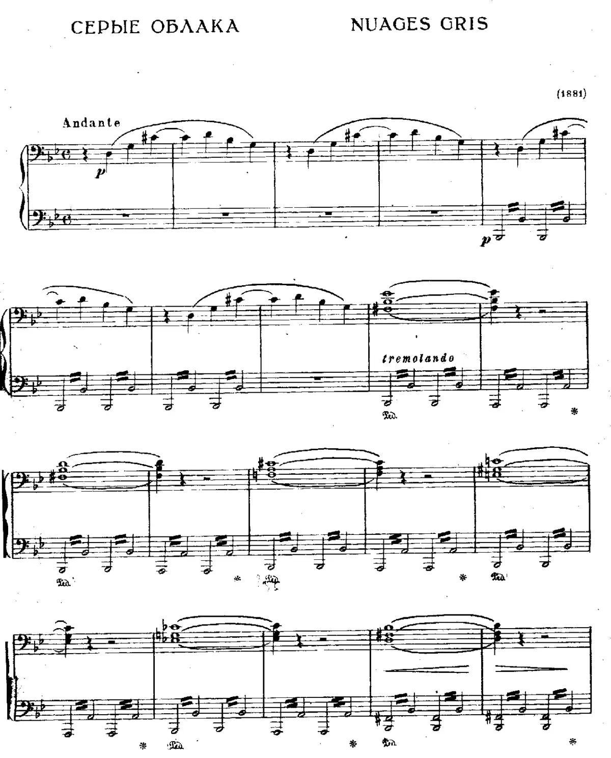 Trübe Wolken - Page 1