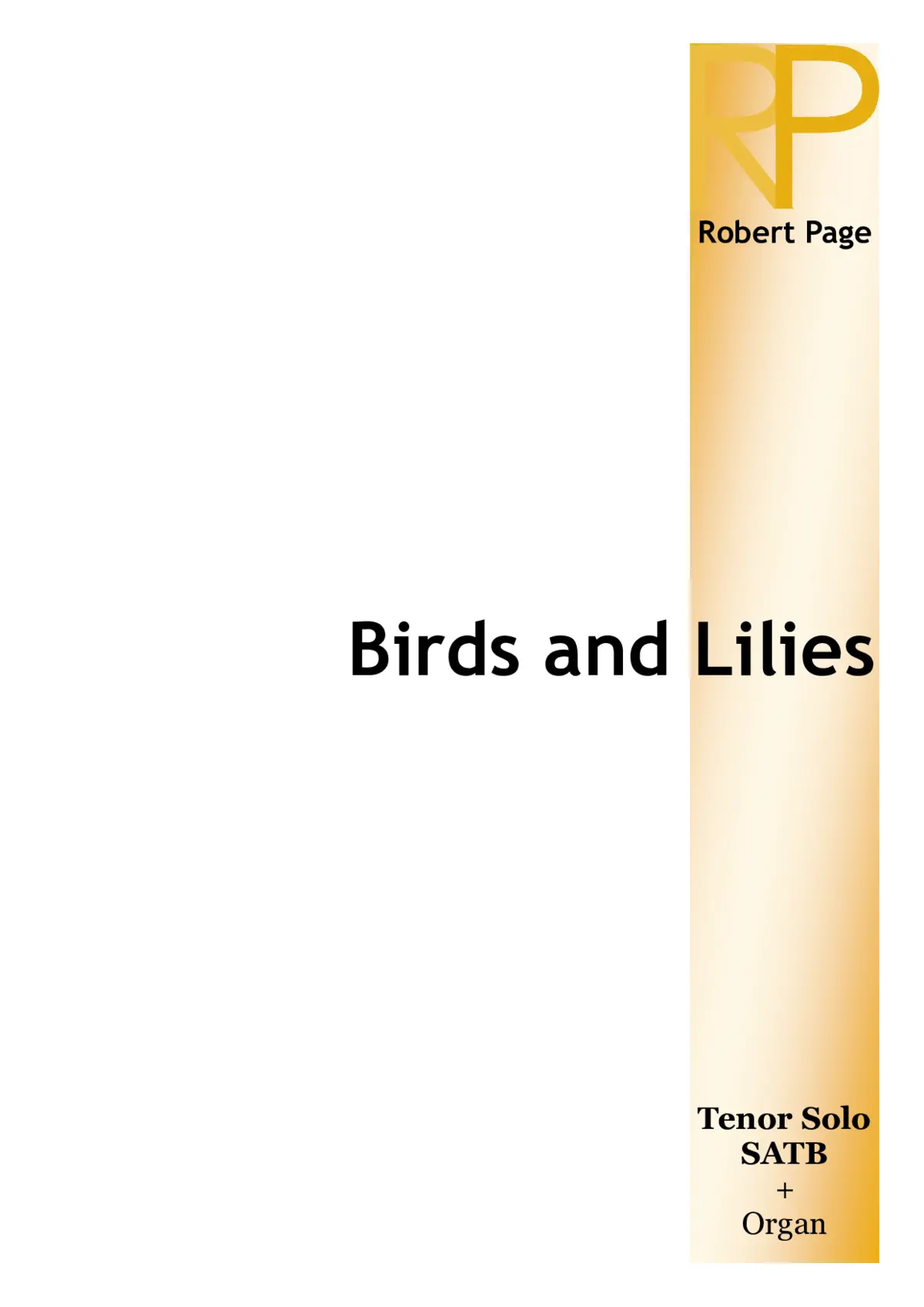 Birds and Lilies - Page 1