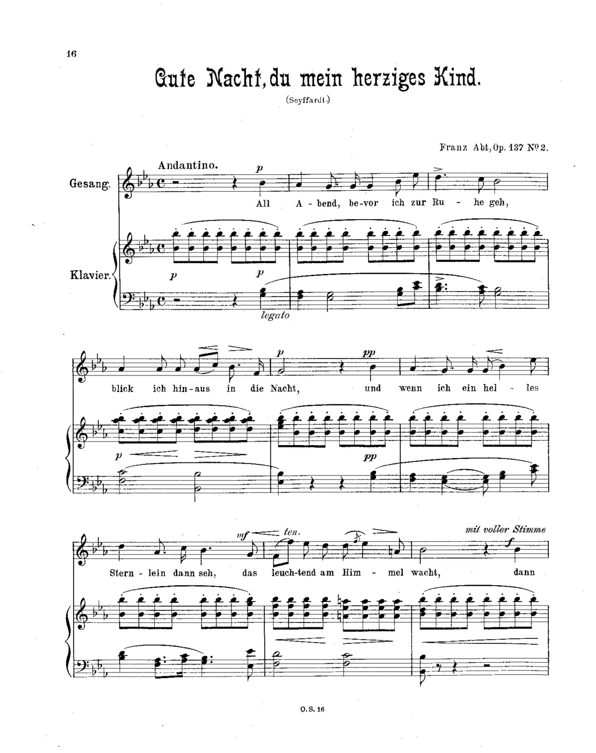 3 Lieder - Page 1