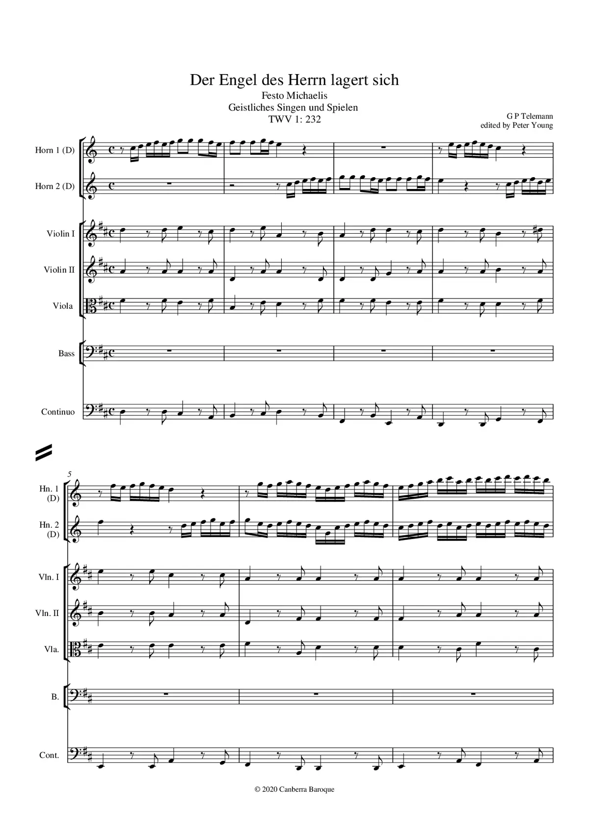 Der Engel des Herrn lagert sich - Page 1