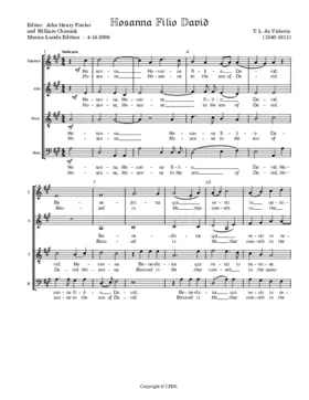 Hosanna filio David