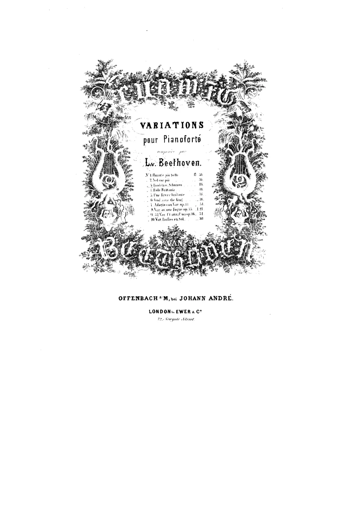 8 Variations on 'Tändeln und Scherzen' - Page 1