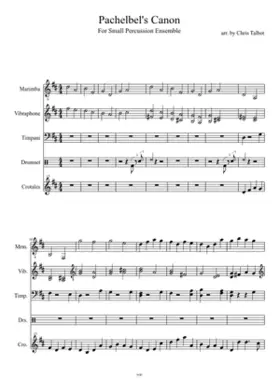Canon and Gigue in D major P.37