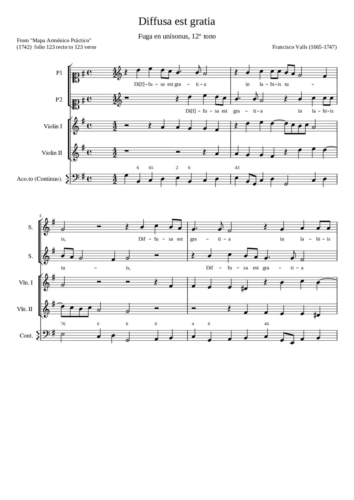 Diffusa est gratia - Page 1