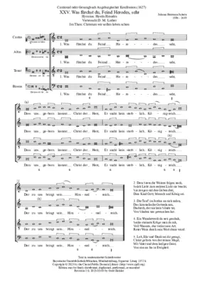 Was fürchst du, Feind Herodes, sehr