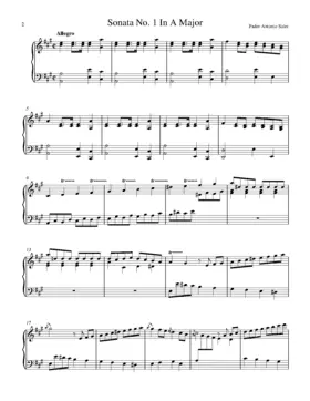 Keyboard Sonata in A major