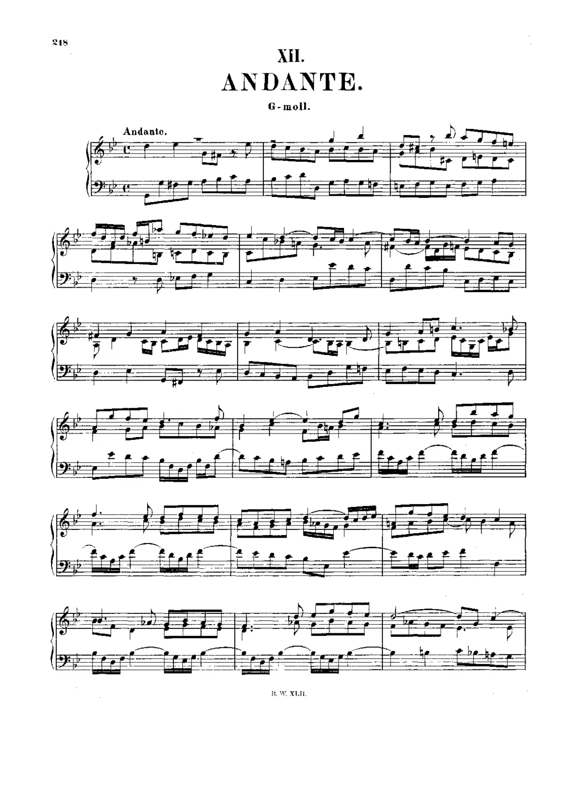 Andante - Page 1