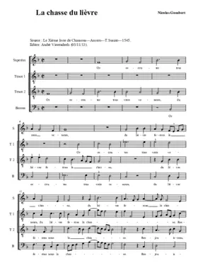 La chasse du lièvre