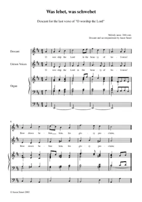 O worship the Lord