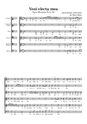 Veni electa mea